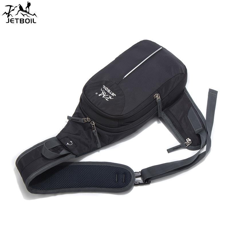 Unisex Outdoor Solid Color Crossbody Bag - Phone & Waist Pack