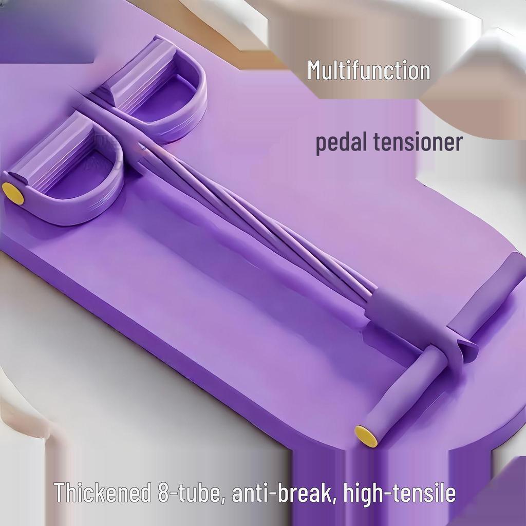 Leg Pedal Puller: Sit-Up & Shoulder Resistance Rope for Home Fitness
