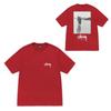 Camiseta de Algodón Streetwear para Hombre y Mujer Corte Holgado Manga Corta Camiseta Gráfica Casual Unisex Cuello Redondo