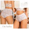 FINETOO 1Pc Summer Sexy Ultra-thin Lace Perspective Panties Women High Waist Lace Floral Underwear Female Breathable Intimates Lingerie