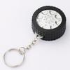 1M Tire-Type Mini Measuring Tape Gift Ruler Meter Imperial Keychain Measuring Tape Keychain