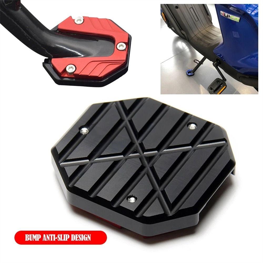 Zinc Zinc Alloy Motorcycle Kickstand Motorcycle Foot Support Pad Scooter Kickstand Bike Kickstand Extender