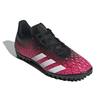 Adidas Predator Freak.4 Round Toe Lace-Up Low Top TF (Rubber Studs) Slip-Resistant Durable Soccer Shoes Men Soccer Shoes Black FW7525