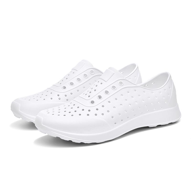 Men s and Women s Non-Slip Hollow Summer Sandals - Soft Sole Casual Outdoor Beach Shoes 38