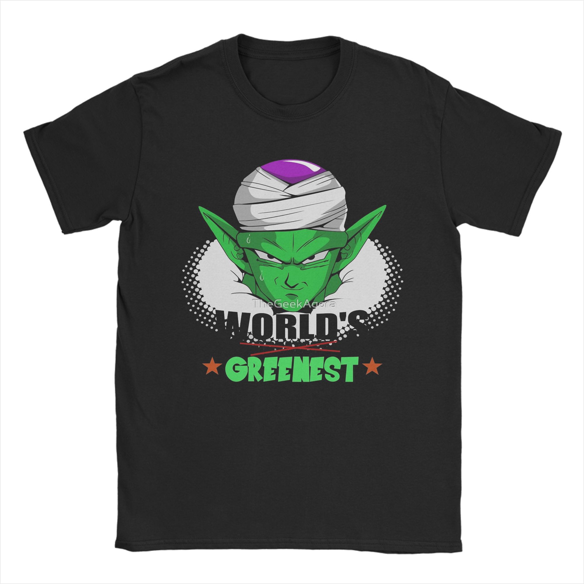 GUOYAN TOP Dragon Ball Vaderdag T-shirts Super Saiyan Papa Humor Puur Katoen T-shirt Ronde Hals Korte Mouw T-shirts Kleding Tops 3XL