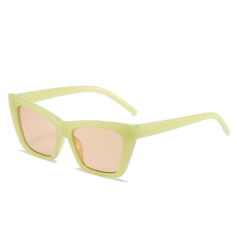 

New Trendy Cat Eye Sunglasses With A Minimalist Style, Featuring Personalized Outfits And Street Photography Glasses 97086