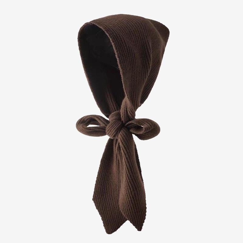 Women's Knitted Hat & Scarf: Japanese and Korean Style Collar & Shawl for Autumn/Winter