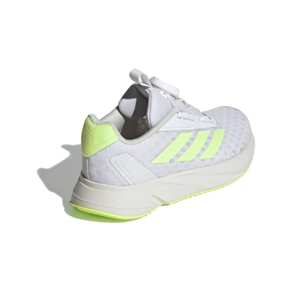 Adidas Duramo Sl Mesh Comfortable Non-Slip Shock Absorbing Breathable Low-Top Casual Shoes Kids Sneakers White Green IH5834