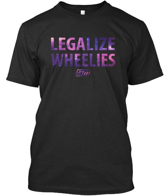 

Legalize Wheelies Supermotonation T-Shirt Made in the USA Size S to 5XL 4XL