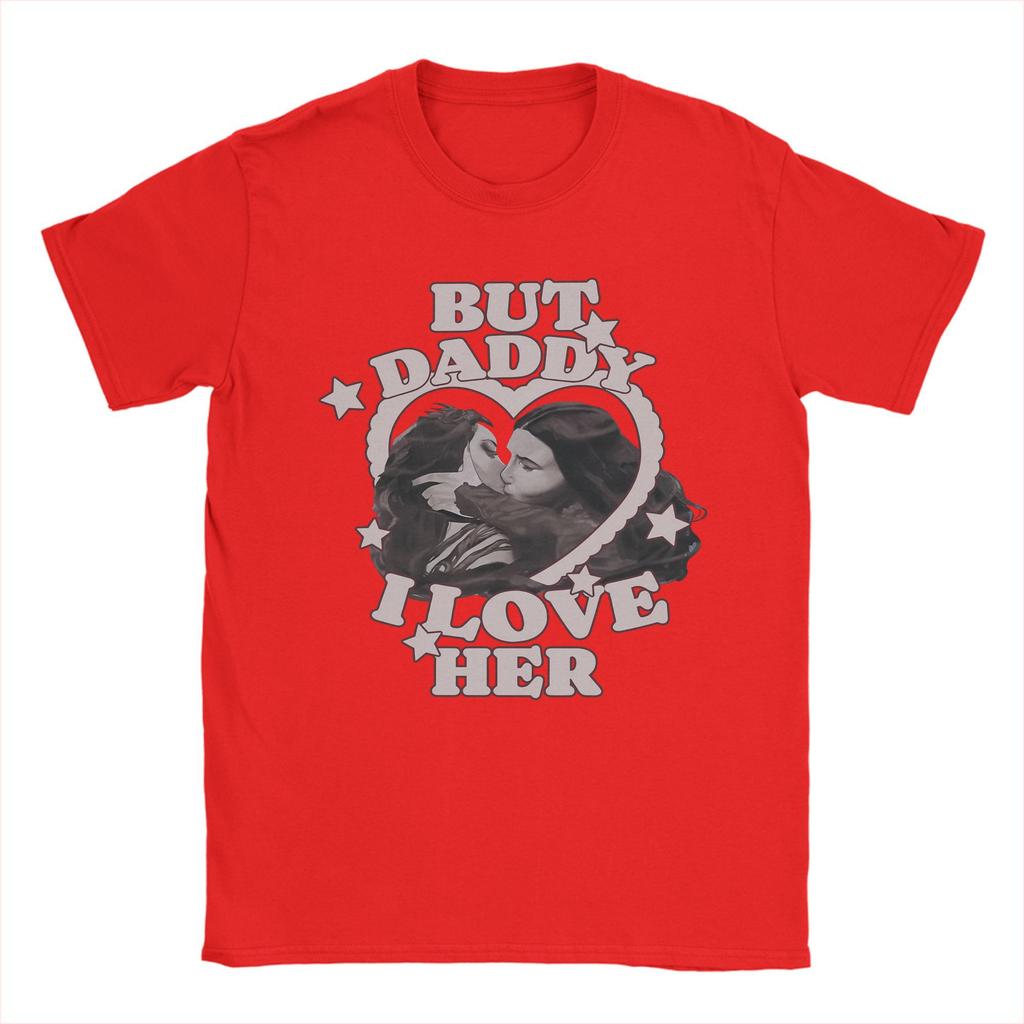 But Daddy I Love Her Aubrey Plaza Green Witch T Shirt Unisex 100 Cotton Novelty TShirt O Neck Tee Shirt Short Sleeve Clothing