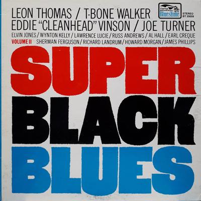 LP Record LEON THOMAS TBONE WALKER EDDIE C  Super Black Blues Volume II BT29009 BLUESTIME 197 US Blues Used