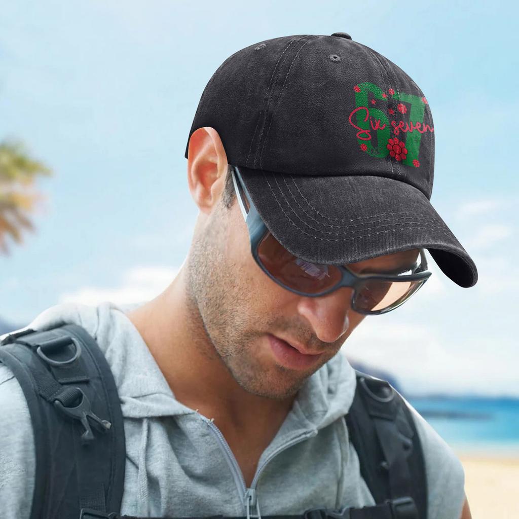 Fashionable Print Men's And Women's Adjustable Baseball Caps