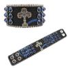 Cross-set Diamond Design Rhinestone Bracelet with Hip-hop Trendy PU Leather Bracelet Design