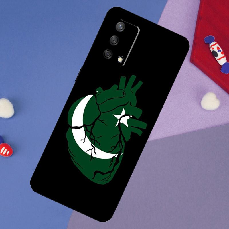 Pakistan Passport Flag Case For Oppo A60 A80 A40 A6 A5 Pro A15 A16 A17 A57 A94 A74 A54 A76 A96 A18 A38 A58 A78 A98