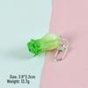 Vegetable Keychain Set: Chili, Broccoli, Garlic Food Pendants - Unique Bag Accessories