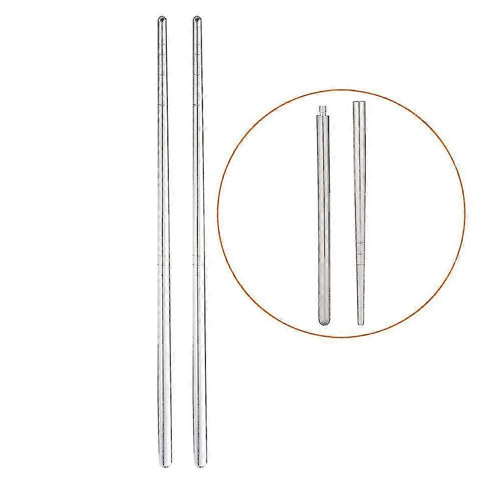 Portable Folding Travel Dinnerware Set Stainless Steel Tableware Campi