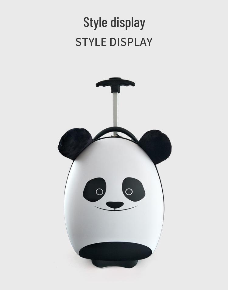 Children's 16" Eggshell Cartoon Trolley Suitcase