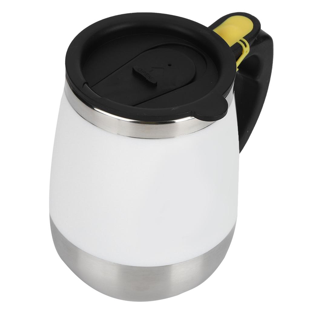 USB Charging Stainless Steel Electric Magnetic Water Cup Milk Coffee Self Stirring Mixing Mug400ml