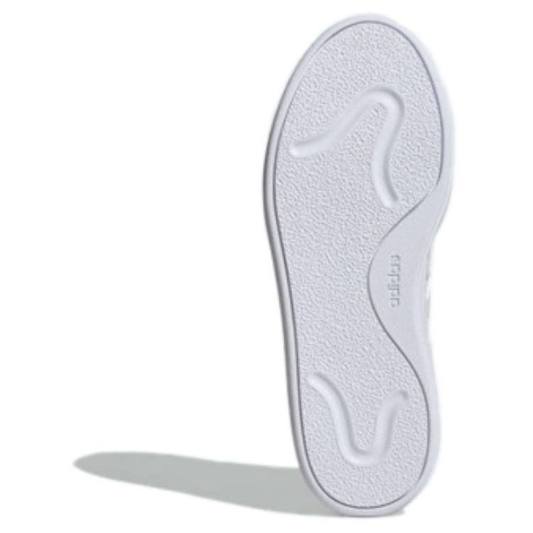 Adidas COURTBLOCK Slip Resistant Abrasion Resistant Low top Skateboard Shoes Women's White IG6881