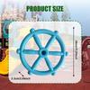 Pirate Ship Wheel Toy Gym Steering Playground Accessories for Tree House Play Outdoor