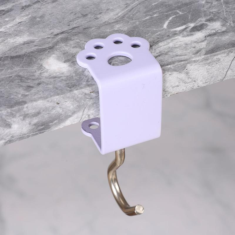 Cat Claw Hook Adjustable Desk Edge Hook Bag Hook Table Side Hanging Storage Rack Headset Desk Hanger School Home Universal Hook