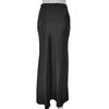 European & American Style Satin Long Skirt: Silky, High-Waist, Slim Fit, Summer Design for Elegant Wear.