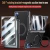 For Samsung ZFold8 Cases Magnetic Rotation Stand Glass Film Case for Samsung Galaxy Z Fold 8 Wide Fold8 Wireless Charging Cover