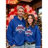 26 winter Funny Christmas hoodies for Men Santa Claus men women Streetwear Loose Sweatshirt Merry Christmas Holiday hoodies