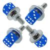 4Pcs Rust Resistant License Plate Screws Anti Loosening Frame Fastener Bolts  Vehicle Accessories