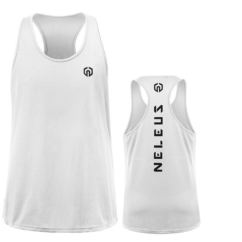 Men's Tank Vest Fitness Sleeveless Shirts Gym Shirt Bodybuilding Mesh Breathable Quick-drying Singlet Workout Running Tops S M L XL XXL 3XL 4XL