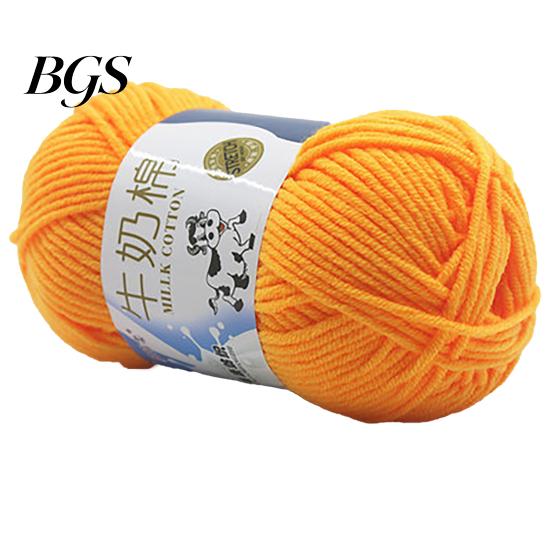 Woolen Yarn 1 Roll 5-strand Wool Soft Warm DIY Beginner Hand Knitting Needlework Crochet Ball for Sewing Shop