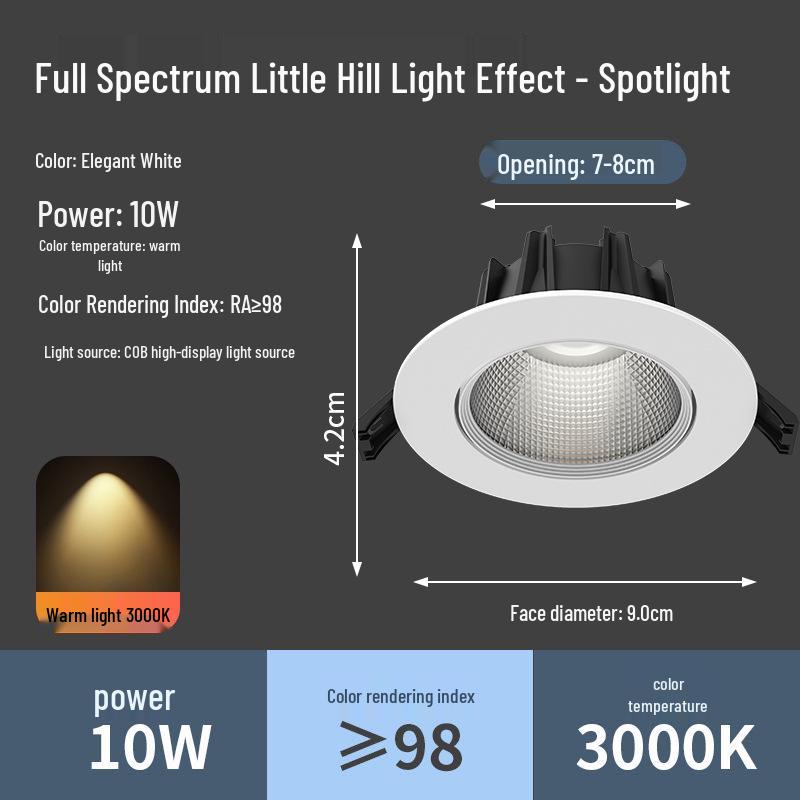 Recessed Super Bright Ceiling Downlight for Home and Commercial Spaces