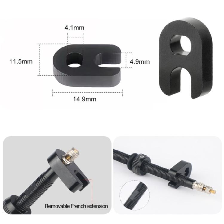 Durability Aluminum Valves Stem Reliability Aluminum Alloys Valves for Enhancing Cycling Experiences