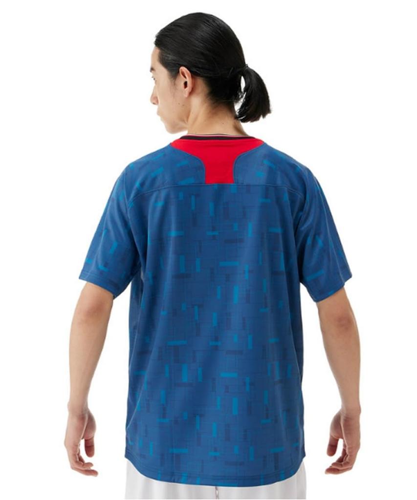 Game Shirt Denim Navy [Yonex] Men's (Fit Style) 629