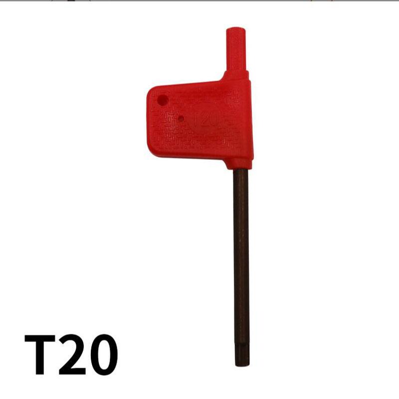 

Ключ-отвертка Torx типа «Красный флаг» T5 T6 T7 T8 T15 T20 Ключ-отвертка Torx Гаечный ключ Гаечный ключ Т-образный ключ Отвертка Электроинструмент G