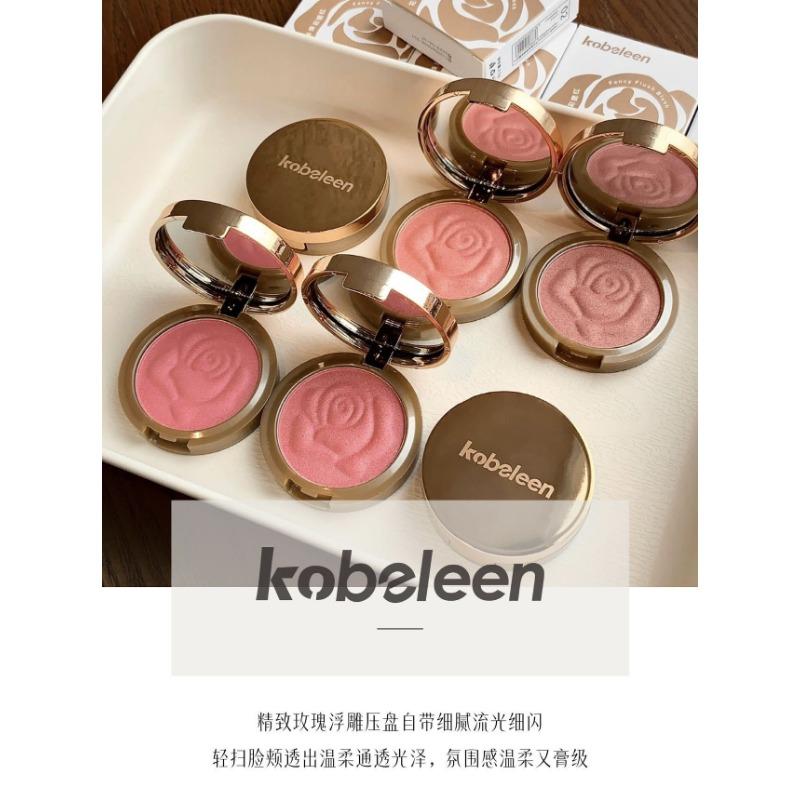 Kobeleen Volume Boosting Brightening Blush Natural Pearlescent Complexion Enhancing Blush