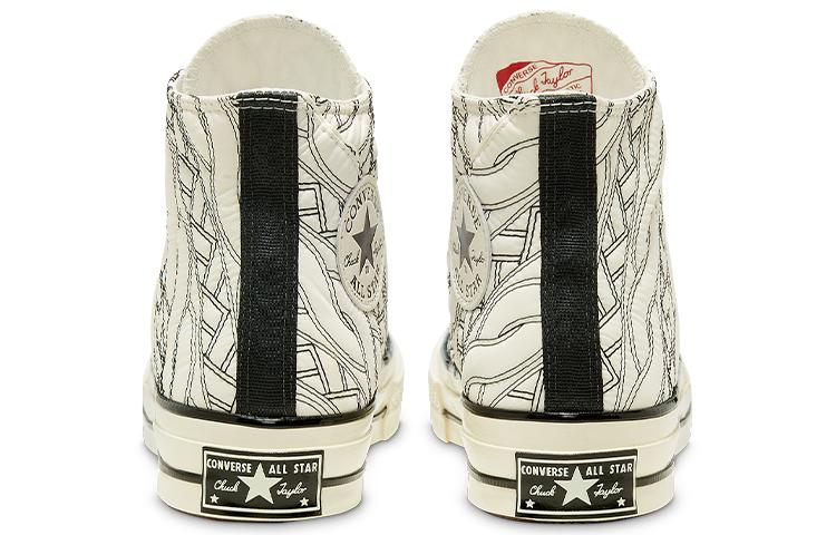 Chuck 70 Wmns Converse High 'Runway Cable - Egret Black' Women's 568674C