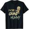 Cool Mummy T-Shirt - I'm The GrandMummy Tees - Funny Gift, Long Sleeve Shirt, Sweatshirt, Hoodie