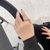 Retro Knot Stackable Ring for Women – Fashionable and Distressed Design for Index or Middle Finger.