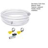 Air Conditioning Drain Pipe Set Leak Resistant Kink-Free Simple Installation Wide Application Universal AC Drain Hose Accessories Kit