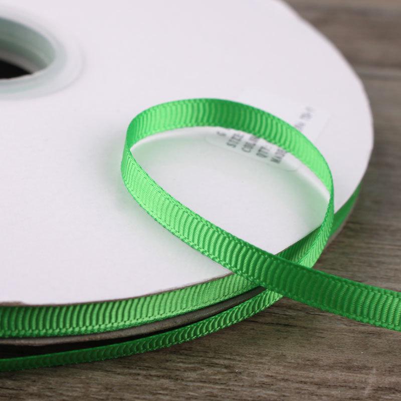 6mm Double-Sided Ribbed Satin Ribbon for DIY Bows, Hair Accessories, Packaging, and Weaving Decorations