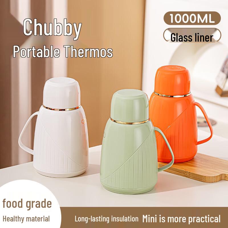 

High-Value Mini Thermal Pot: Hot Water Thermos for Dorm & Car Violet