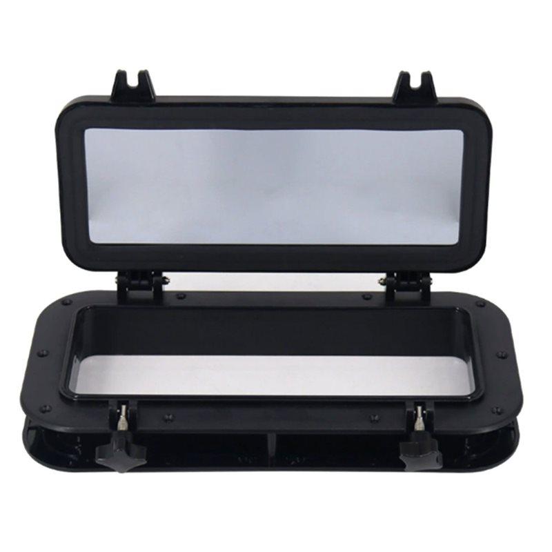 Boat Yacht For Marine Rectangle Portlight Tempered Glass Opening Window Accessory