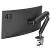 MD05 Single Monitor for Large Supports 15kg Weight Adjustment Arm, Gas-Powered, Monitors, 43-inch Monitors, Capacity, Multi-Angle