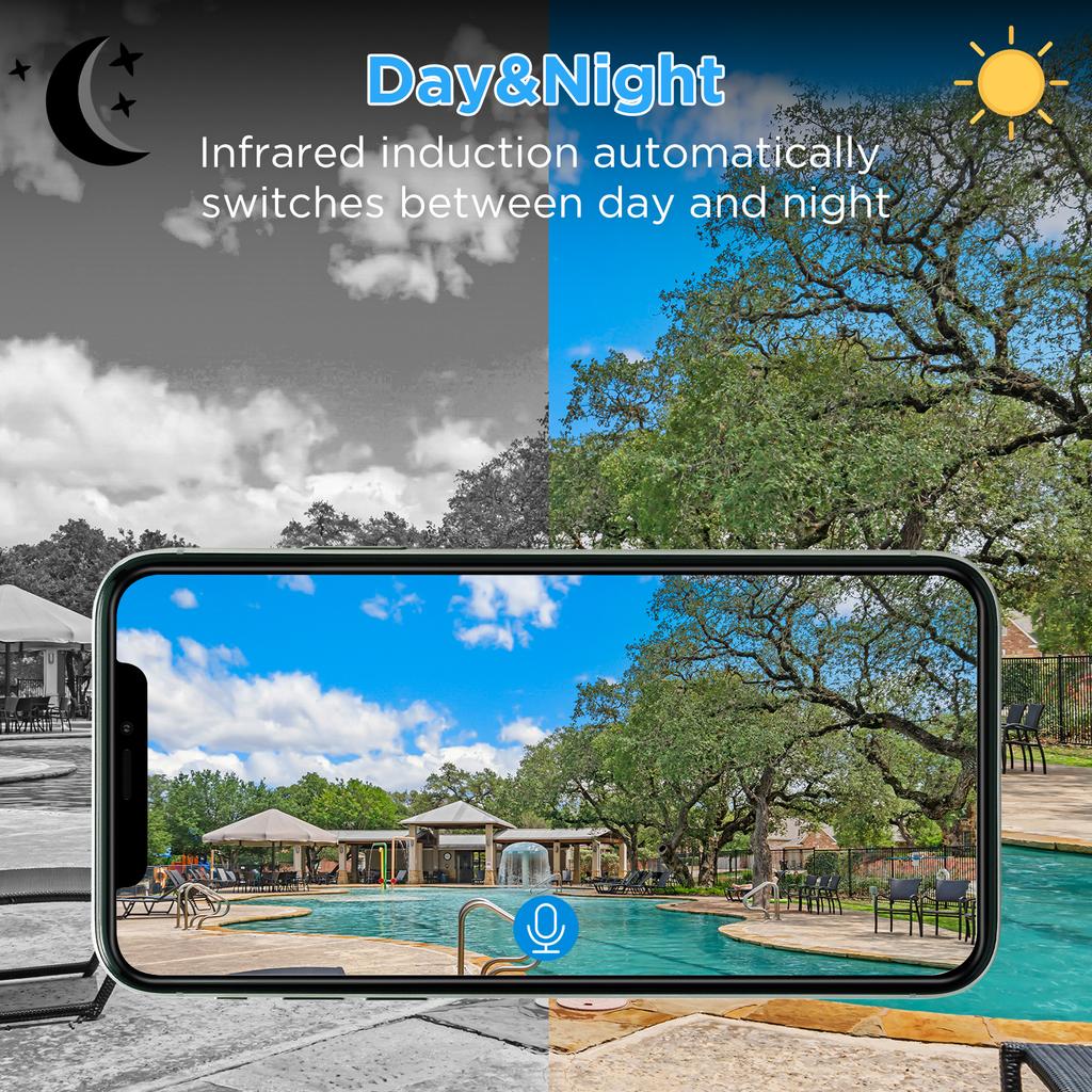 WiFi Video Doorbell HD Camera Security Wireless Smart Home Door Intercom Night Vision DoorBell