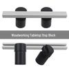Aluminum Alloy Movable Desktop Stop Block for 20mm Workbench Positioning