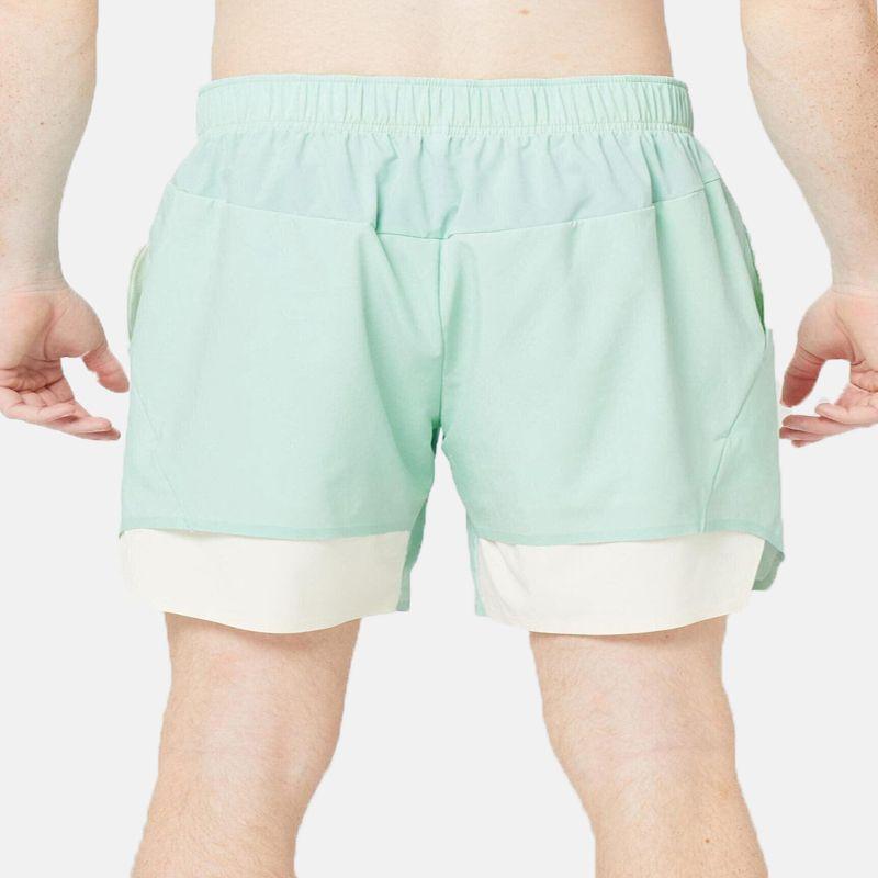 Nike Court Dri-FIT Slam Logo Print Mid-Rise Fitted Drawstring Comfortable Sports Shorts Men Shorts Emerald-Ice DX5532-346