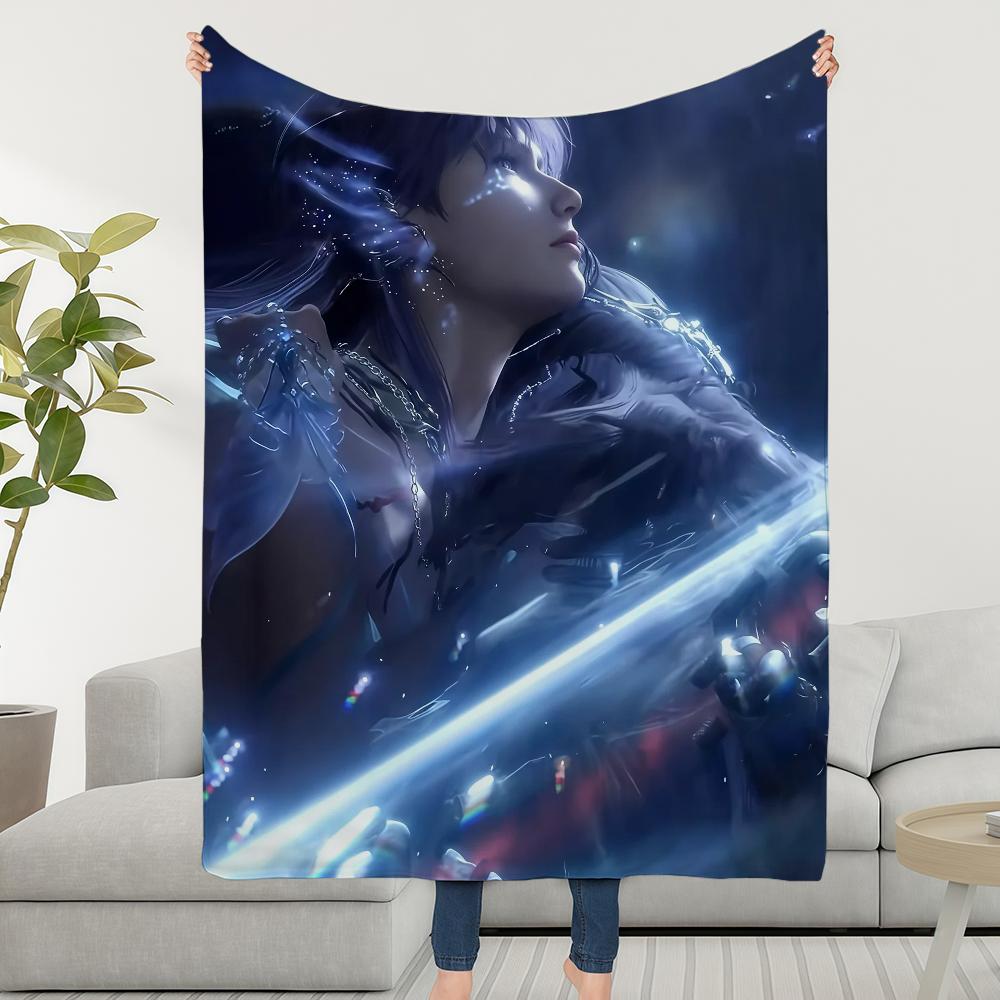 D-Deepspace And Rafayel Blanket Throw Super Cosy Plush Living Room Sofa L-Love Couch Childish Birthday Gifts