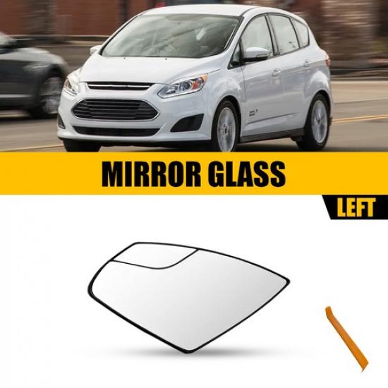 Driver Passenger Side View Mirror Glass No-Heated For 2013-18 Ford C-Max Hybrid