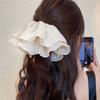 Large Intestine Hair Ring Lace Women Scrunchies Korean Style Headwear Wrinkle Hair Rope Hair Tie